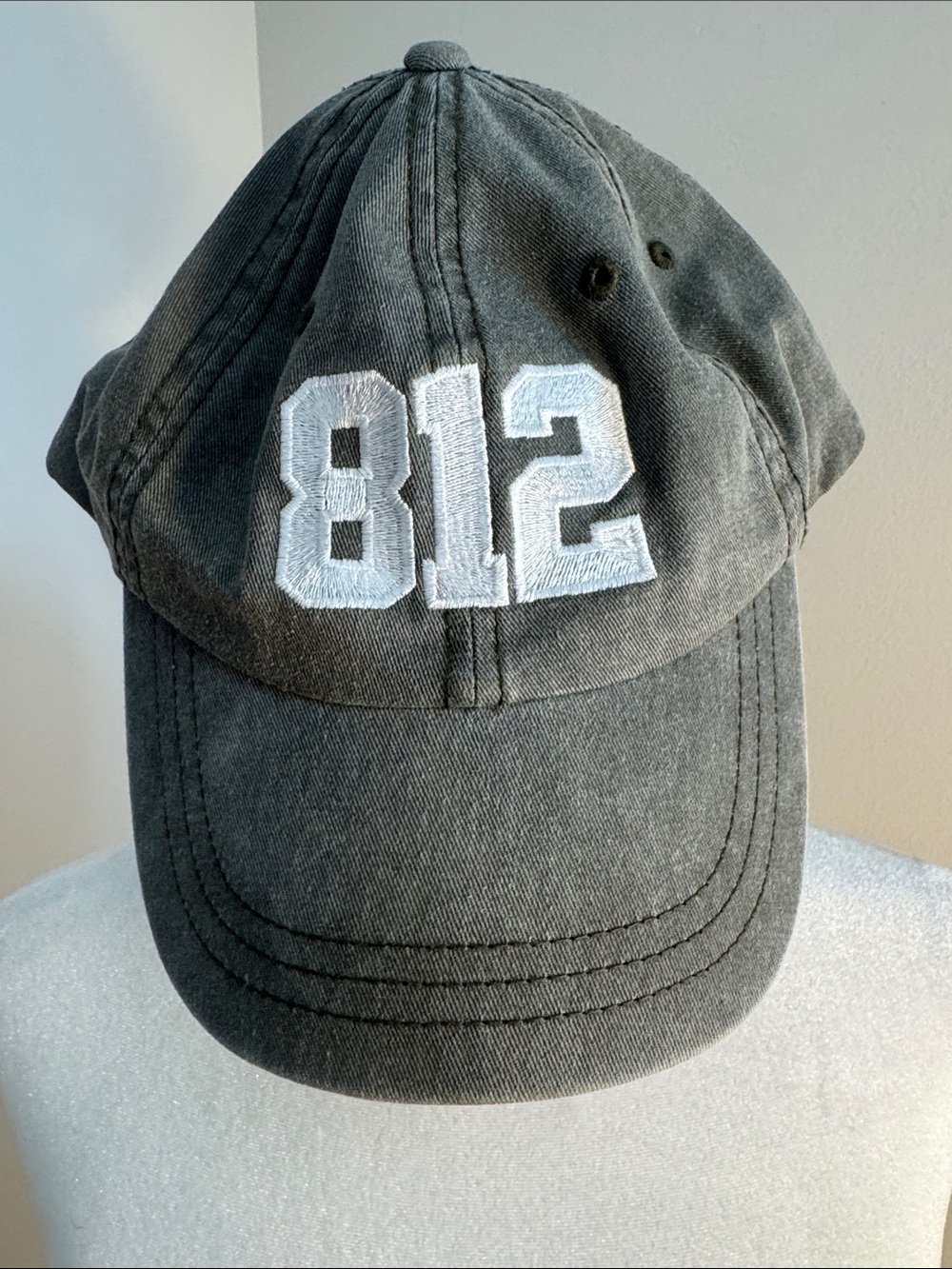 Men's Gray '812' Baseball Cap